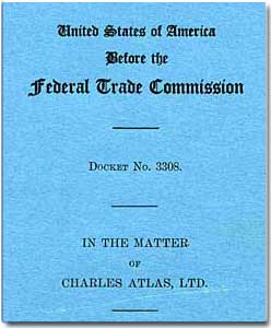 Cover Of The FTC Report